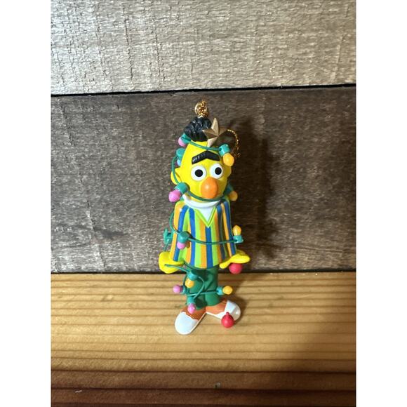 Vintage Grolier Collectible Sesame Street Bert Ornament 1992 In Box - Picture 1 of 3